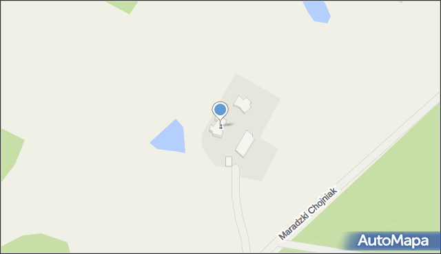 Maradzki Chojniak, Maradzki Chojniak, 4, mapa Maradzki Chojniak