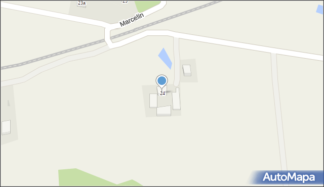 Marcelin, Marcelin, 24, mapa Marcelin