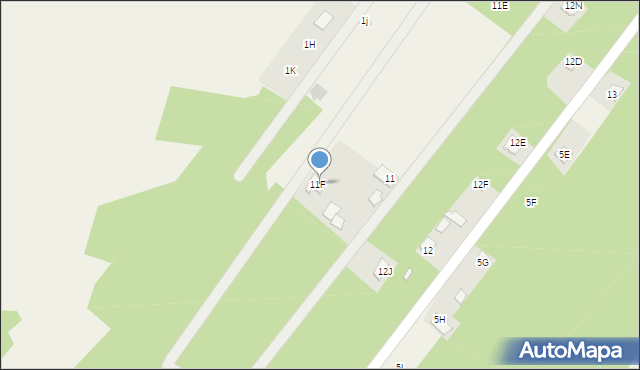 Marcelów, Marcelów, 11G, mapa Marcelów