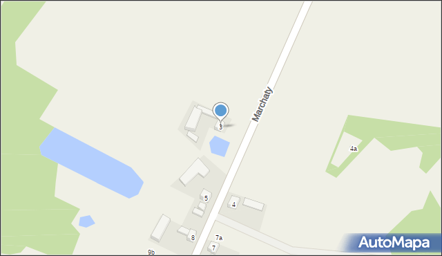 Marchaty, Marchaty, 3, mapa Marchaty