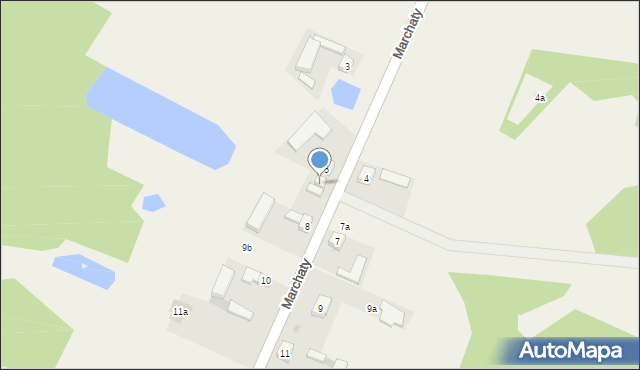 Marchaty, Marchaty, 6, mapa Marchaty