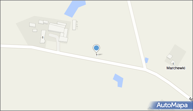 Marchewki, Marchewki, 7, mapa Marchewki
