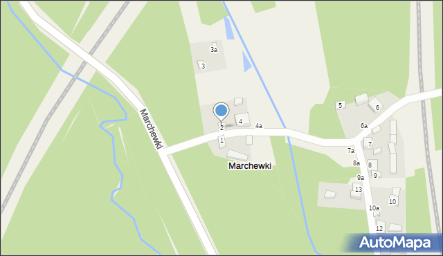 Marchewki, Marchewki, 2, mapa Marchewki