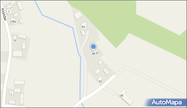 Marchocice, Marchocice, 83, mapa Marchocice