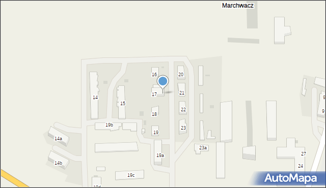 Marchwacz, Marchwacz, 17a, mapa Marchwacz