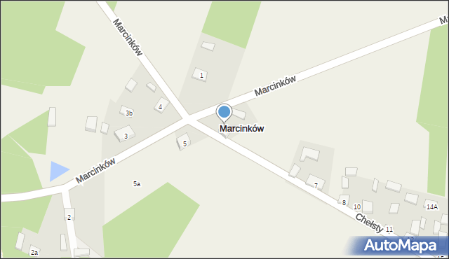 Marcinków, Marcinków, 6, mapa Marcinków