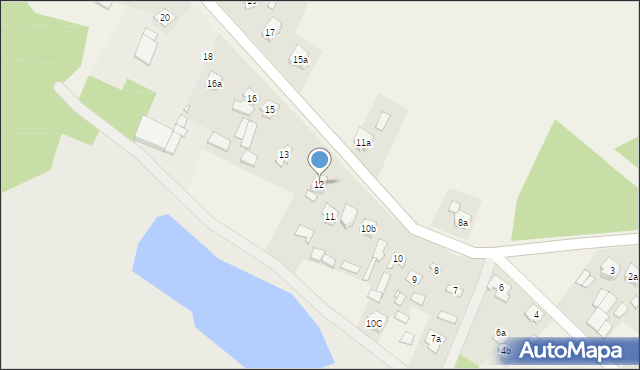 Marcinków, Marcinków, 12, mapa Marcinków