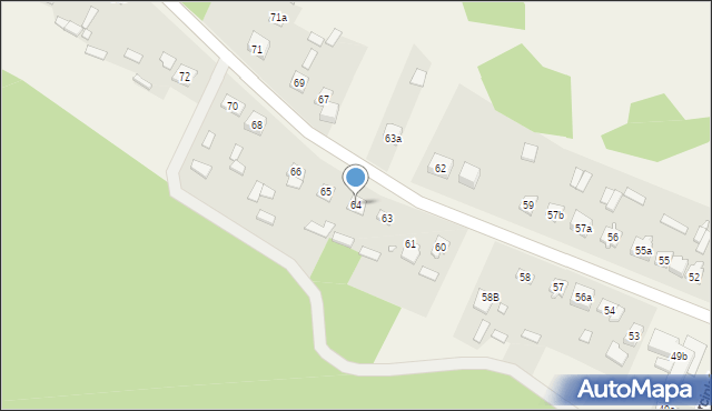 Marcinków, Marcinków, 64, mapa Marcinków