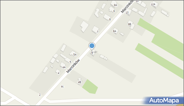 Marcinków, Marcinków, 6, mapa Marcinków