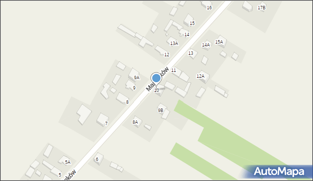 Marcinków, Marcinków, 10, mapa Marcinków