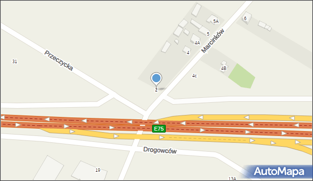 Marcinków, Marcinków, 2, mapa Marcinków