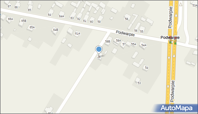 Marcinków, Marcinków, 28, mapa Marcinków