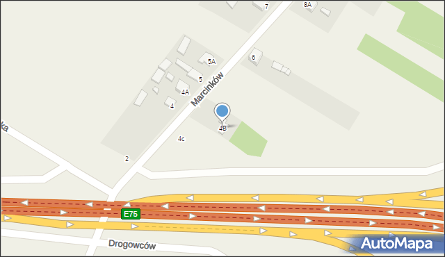 Marcinków, Marcinków, 4B, mapa Marcinków