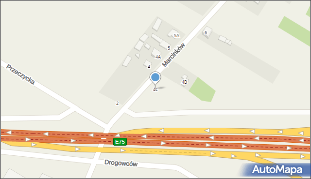Marcinków, Marcinków, 4c, mapa Marcinków