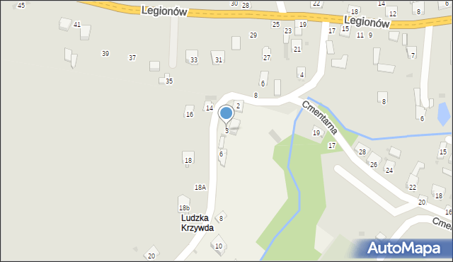 Marcinkowice, Marcinkowice, 3, mapa Marcinkowice