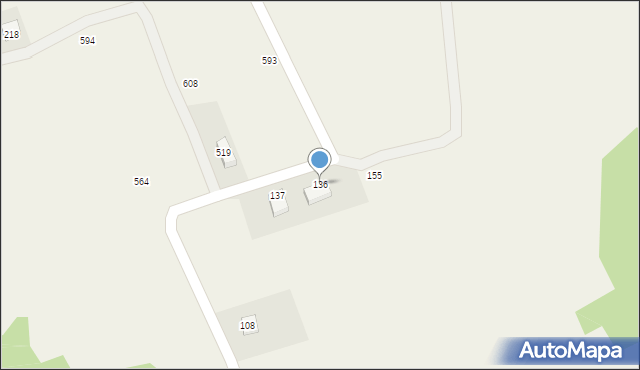 Marcinkowice, Marcinkowice, 136, mapa Marcinkowice