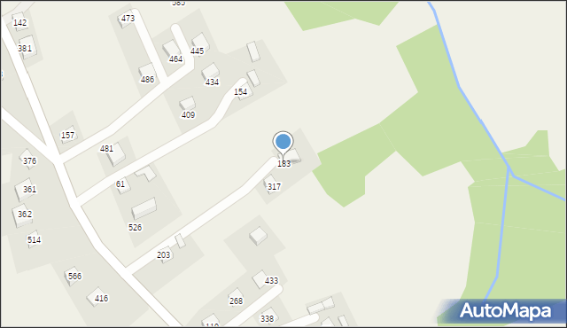 Marcinkowice, Marcinkowice, 183, mapa Marcinkowice