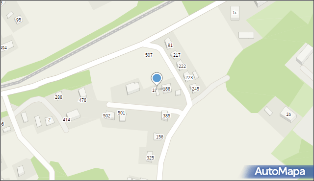 Marcinkowice, Marcinkowice, 188a, mapa Marcinkowice