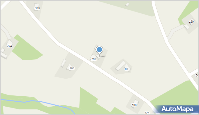 Marcinkowice, Marcinkowice, 201a, mapa Marcinkowice