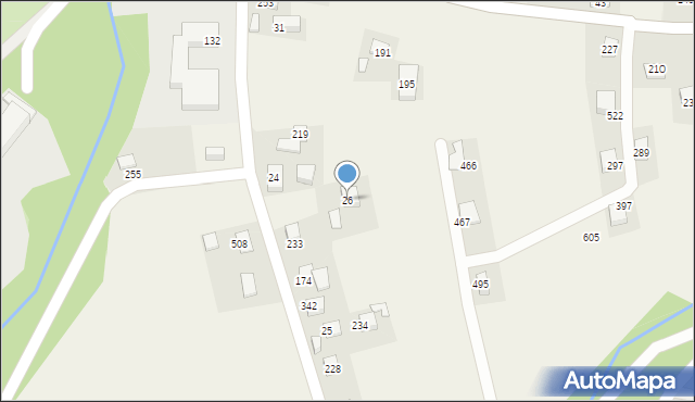 Marcinkowice, Marcinkowice, 26, mapa Marcinkowice