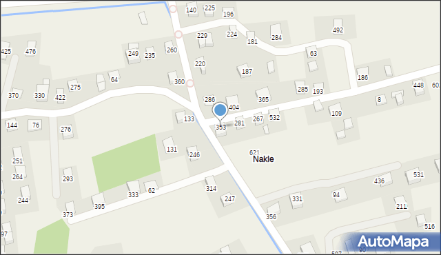 Marcinkowice, Marcinkowice, 353, mapa Marcinkowice