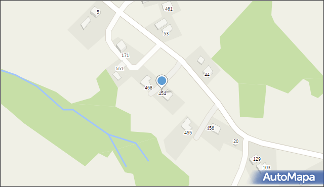Marcinkowice, Marcinkowice, 454, mapa Marcinkowice