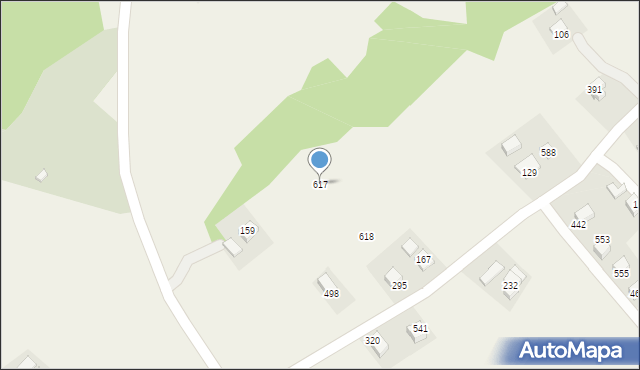 Marcinkowice, Marcinkowice, 617, mapa Marcinkowice