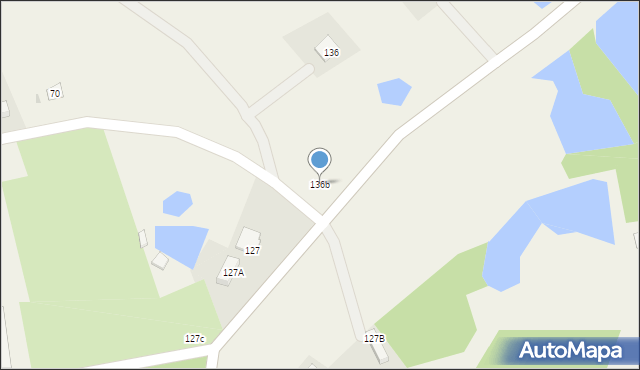 Marcinkowo, Marcinkowo, 136b, mapa Marcinkowo