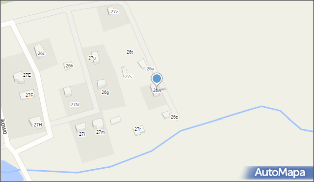 Marcinkowo, Marcinkowo, 26w, mapa Marcinkowo