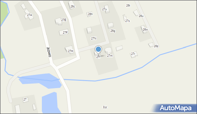 Marcinkowo, Marcinkowo, 27l, mapa Marcinkowo