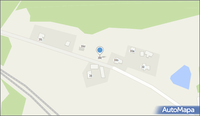 Marcinkowo, Marcinkowo, 39c, mapa Marcinkowo
