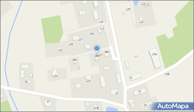 Marcinkowo, Marcinkowo, 98b, mapa Marcinkowo
