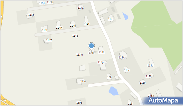 Marcinkowo, Marcinkowo, 113k, mapa Marcinkowo