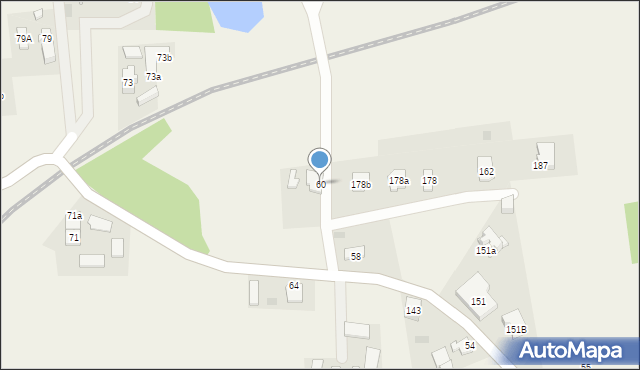 Marcinkowo, Marcinkowo, 60, mapa Marcinkowo