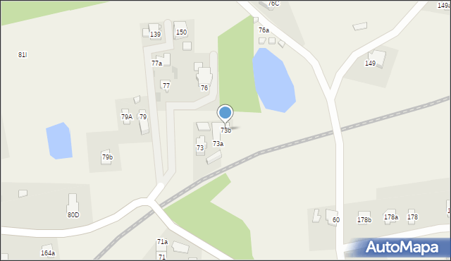 Marcinkowo, Marcinkowo, 73b, mapa Marcinkowo