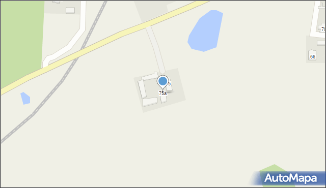 Marcinkowo, Marcinkowo, 75a, mapa Marcinkowo