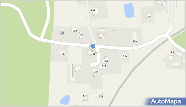 Marcinkowo, Marcinkowo, 78c, mapa Marcinkowo
