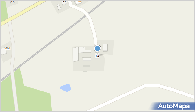 Marcinkowo, Marcinkowo, 84, mapa Marcinkowo