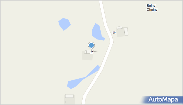 Marcinkowo, Marcinkowo, 20, mapa Marcinkowo