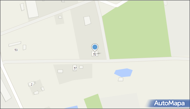 Marcinkowo, Marcinkowo, 51, mapa Marcinkowo