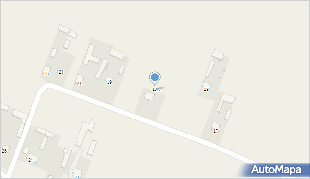 Marcinów, Marcinów, 19A, mapa Marcinów