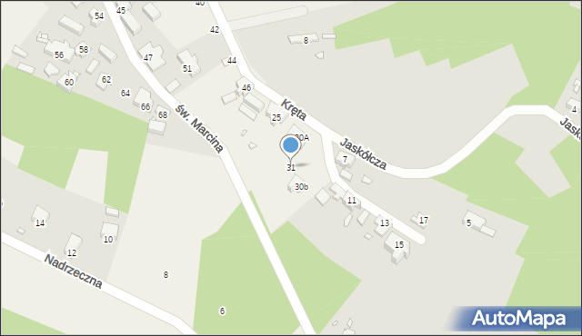 Marcinowice, Marcinowice, 31, mapa Marcinowice