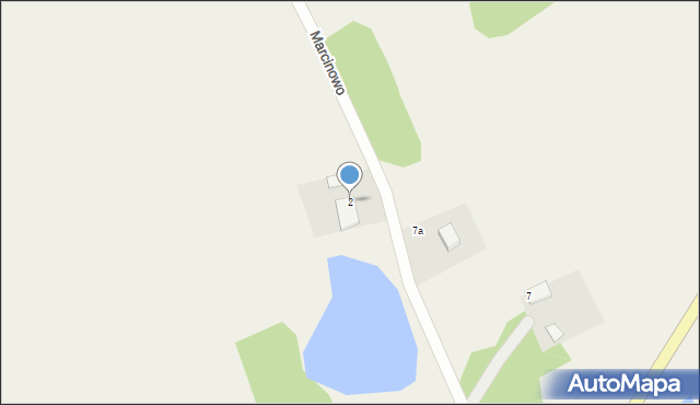 Marcinowo, Marcinowo, 2, mapa Marcinowo