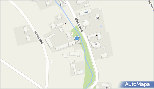 Marcinowo, Marcinowo, 3, mapa Marcinowo