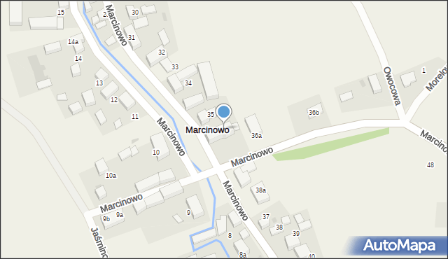 Marcinowo, Marcinowo, 36, mapa Marcinowo