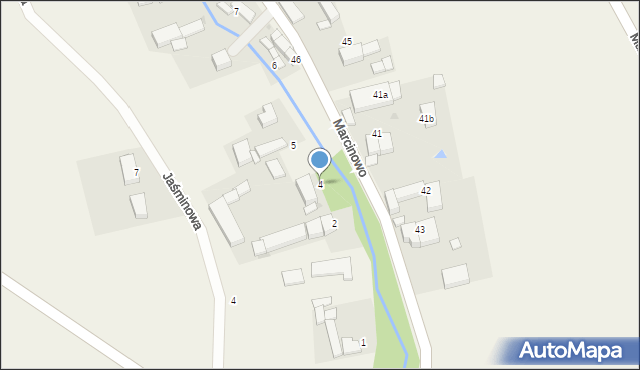 Marcinowo, Marcinowo, 4, mapa Marcinowo