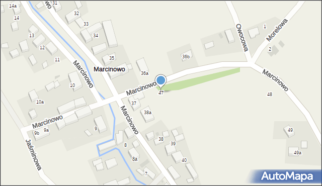 Marcinowo, Marcinowo, 47, mapa Marcinowo