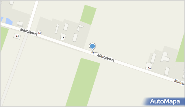 Marcjanka, Marcjanka, 12, mapa Marcjanka