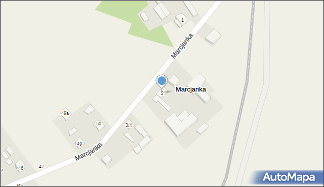 Marcjanka, Marcjanka, 2, mapa Marcjanka