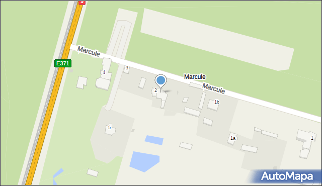 Marcule, Marcule, 2A, mapa Marcule